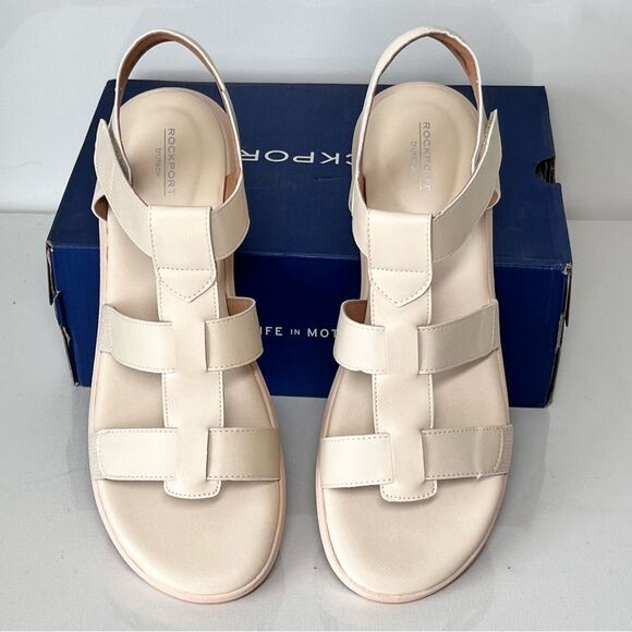 Rockport T-Strap Fisherman Sandals - Abbie - Picture 3 of 7